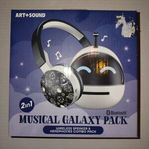 ART + SOUND 2 n 1 wireless speaker & headphones combo pack